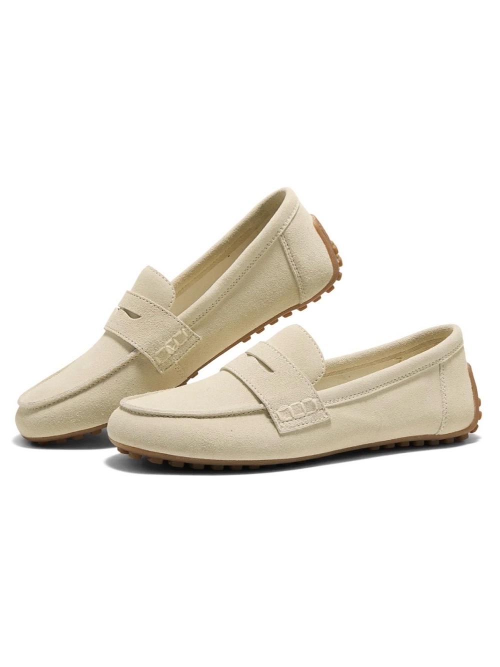 SKECHERS Women's casual loafers Cream